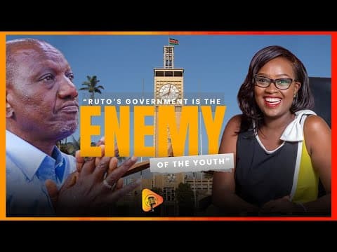 The  Ruto Government is at war with Gen-Z with Jubilee Youth Leader Angel Mbuthia