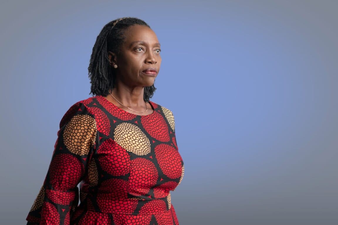 Martha Karua in a formal portrait used as the issue cover for Executive Express Issue 004