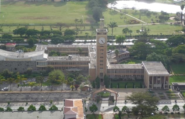 The Kenyan Parliament building used as the issue cover for Executive Express Issue 023