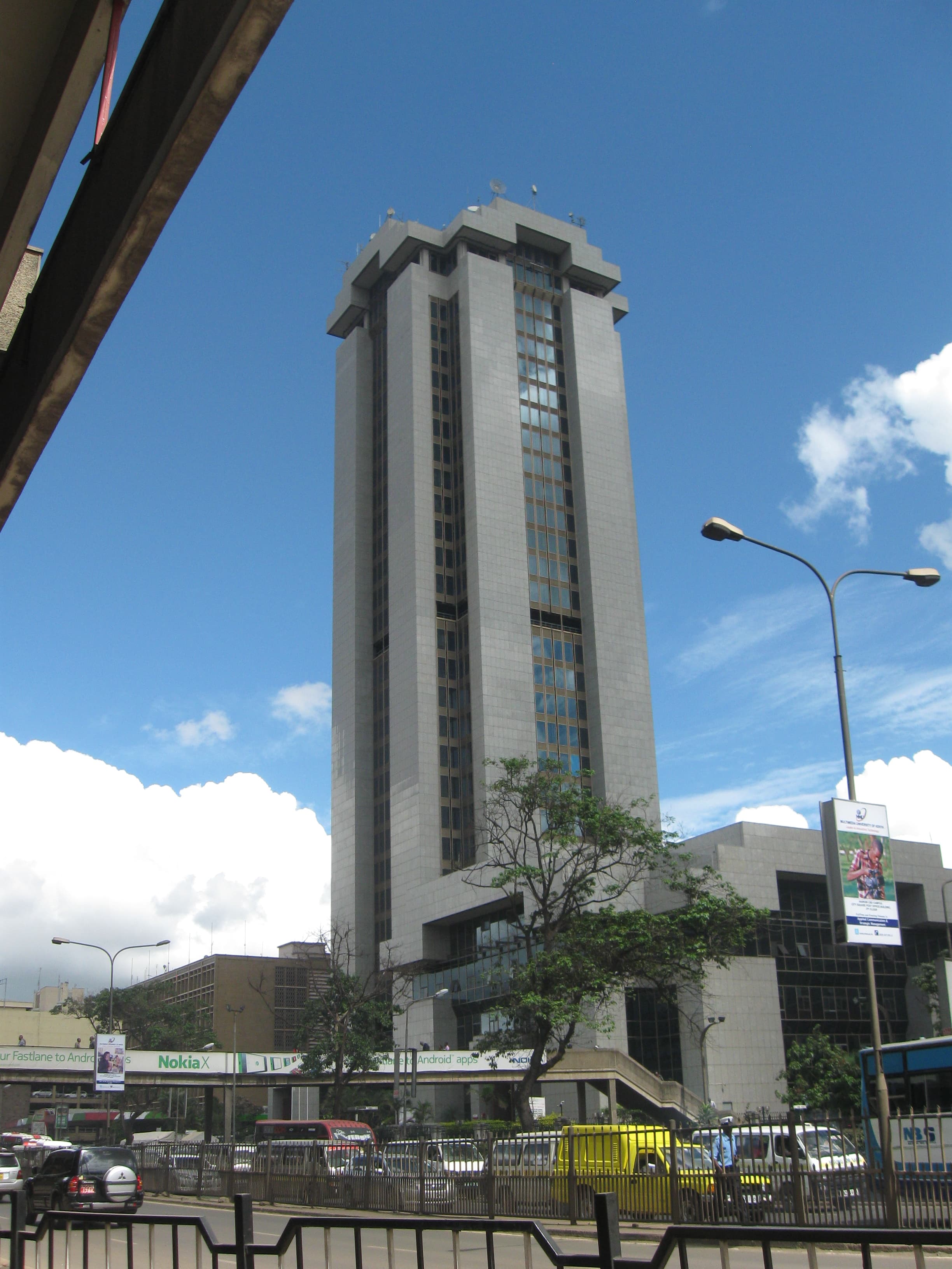 Times Tower in Nairobi used as the issue cover for Executive Express Issue 027